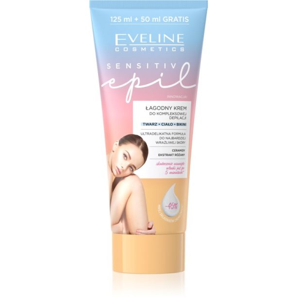 Eveline Cosmetics Sensitive Epil депилиращ крем за тяло 175 мл.