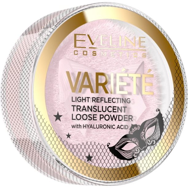 Eveline Cosmetics Variété прозрачна насипна пудра с апликатор 6 гр. на ниска цена