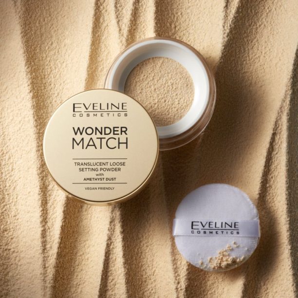 Eveline Cosmetics Wonder Match прозрачна фиксираща пудра 6 гр. на ниска цена