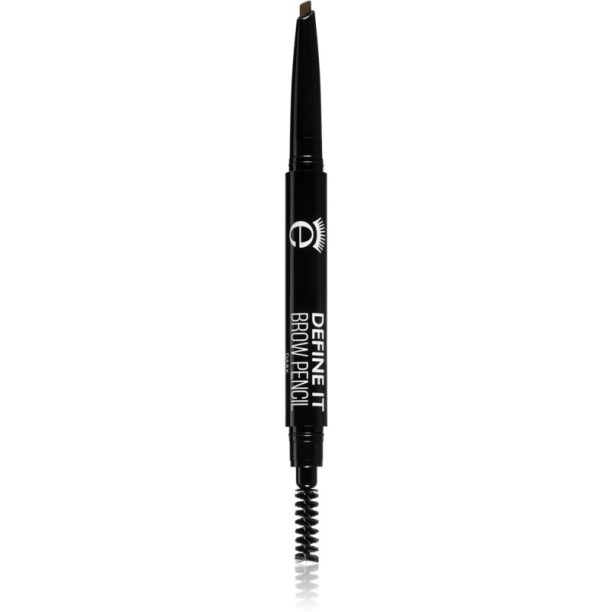 Eyeko Define It Brow Pencil автоматичен молив за очи с четка цвят Dark 0