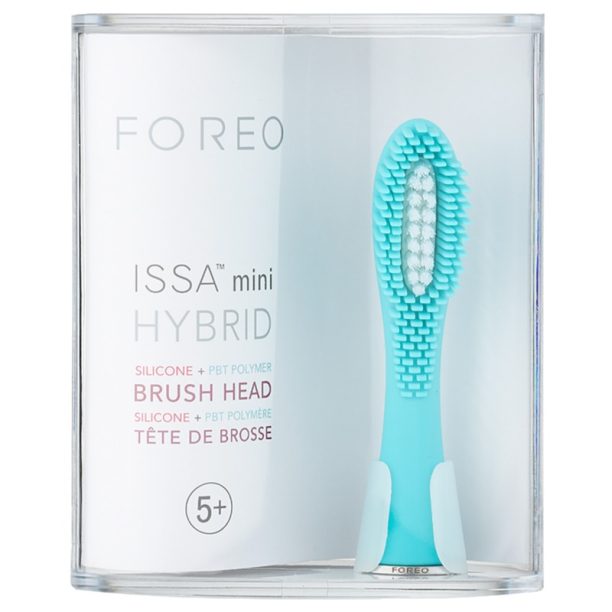 FOREO Issa Mini Hybrid резервни глави за революционна звукова четка за зъби Summer Sky купи на топ цена