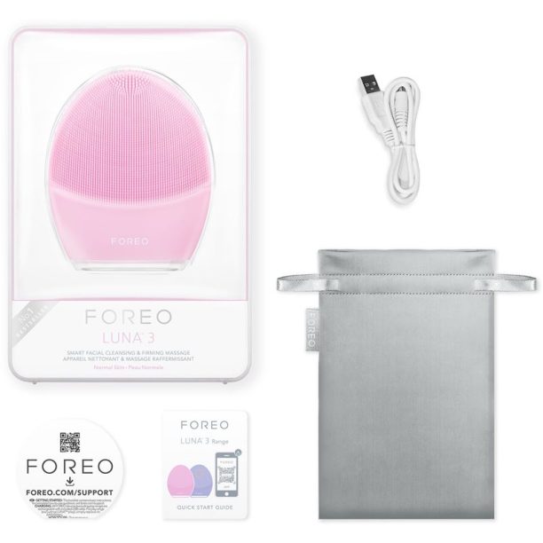 FOREO LUNA™ 3 почистващ звуков уред с анти-бръчков ефект нормална кожа купи на топ цена