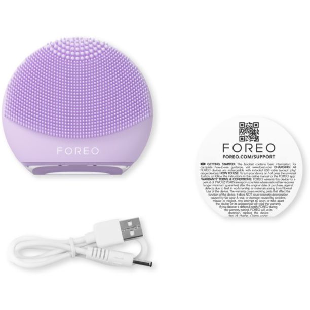 FOREO LUNA™4 Go почистващ звуков уред на път Lavender на ниска цена