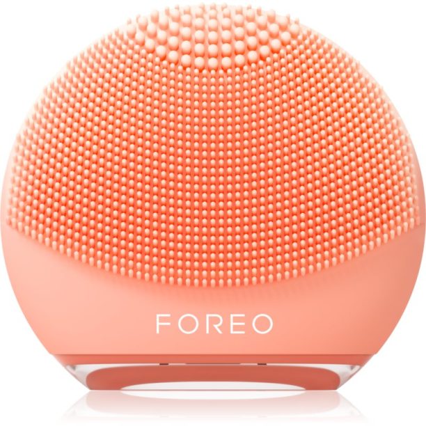 FOREO LUNA™4 Go почистващ звуков уред на път Peach Perfect 1 бр.