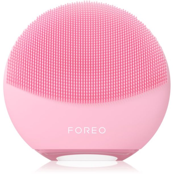 FOREO LUNA™4 Mini уред за почистване на лице Pearl Pink