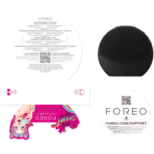 FOREO Luna™ Play Smart 2 интелигентна четка за почистване на лице за всички типове кожа на лицето 1 бр. купи на топ цена