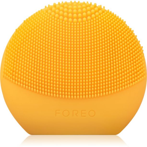 FOREO Luna™ Play Smart почистващ звуков уред с анти-бръчков ефект Sunflower Yellow 1 бр. на ниска цена