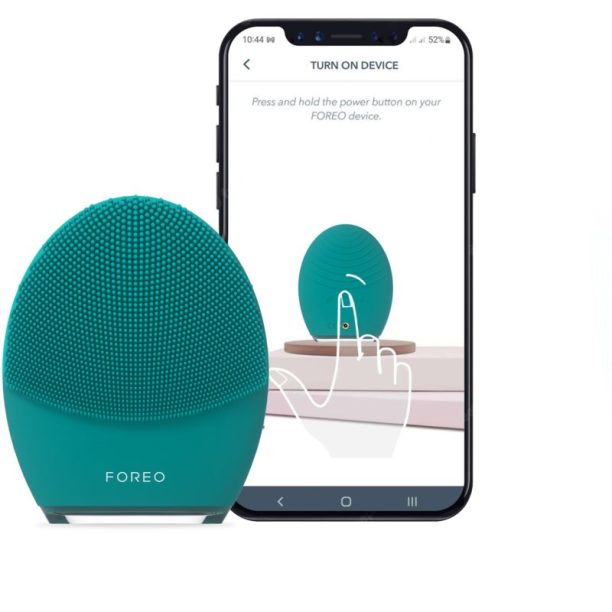 FOREO Luna™4 Men масажен уред за почистване и стягане на лицето за мъже 1 бр. на ниска цена