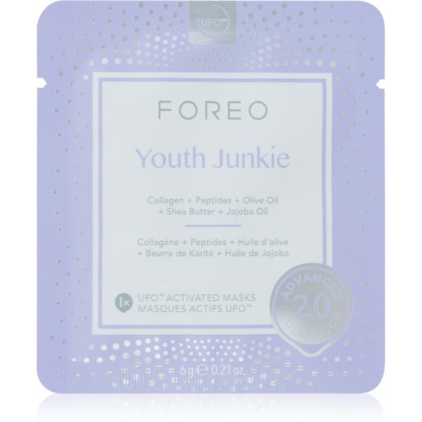 FOREO UFO™ Youth Junkie маска за лице анти стареене 6 бр. купи на топ цена