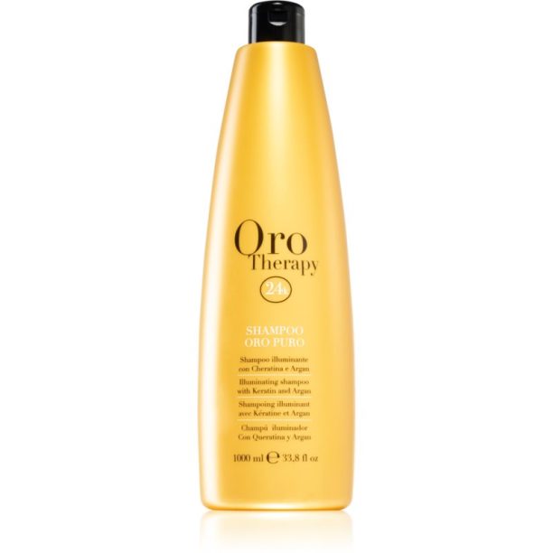 Fanola Oro Therapy Shampoo Oro Puro шампоан за блясък за матова коса 1000 мл.