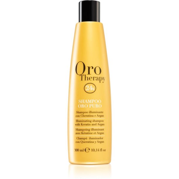 Fanola Oro Therapy Shampoo Oro Puro шампоан за блясък за матова коса 300 мл.