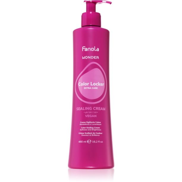 Fanola Wonder Color Locker Extra Care Sealing Cream изглаждащ крем за коса за боядисана коса мл.