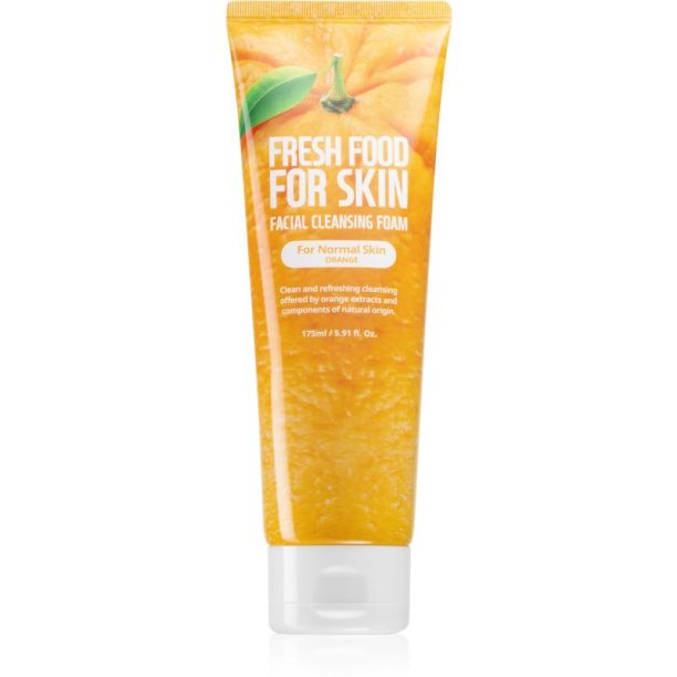 Farm Skin Fresh Food For Skin ORANGE освежаваща почистваща пяна 175 мл.