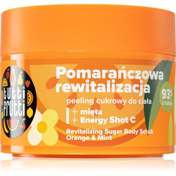 Farmona Tutti Frutti Minty Orange освежаващ захарен пилинг за тяло 300 гр.