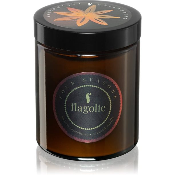 Flagolie Four Seasons Anise & Mint ароматна свещ 120 гр.