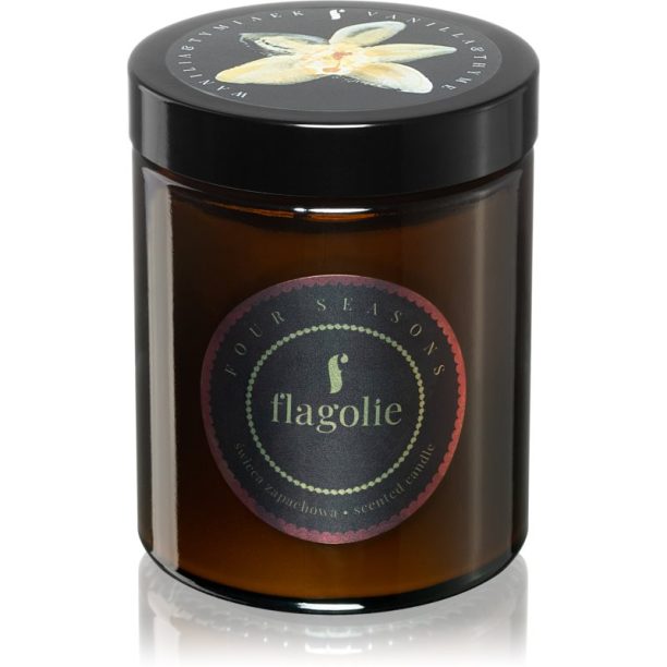 Flagolie Four Seasons Vanilla & Thyme ароматна свещ 120 гр.