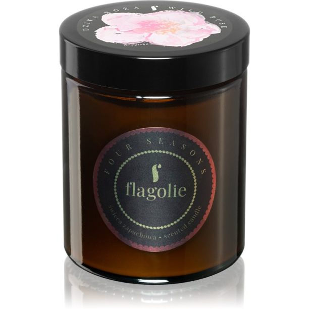 Flagolie Four Seasons Wild Rose ароматна свещ 120 гр.