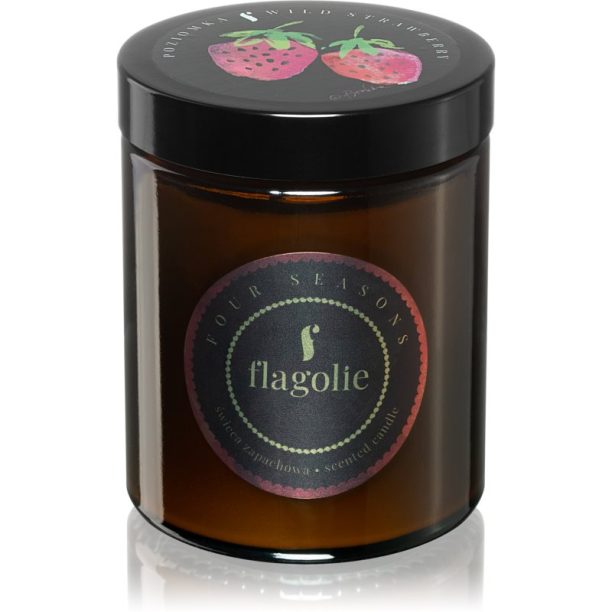 Flagolie Four Seasons Wild Strawberry ароматна свещ 120 гр.