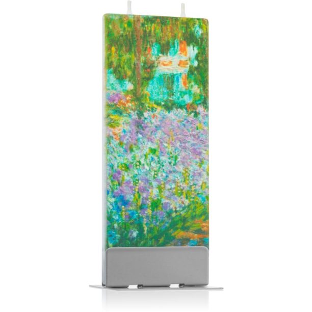 Flatyz Fine Art Claude Monet Irises In Monet´s Garden свещ 6x15 см