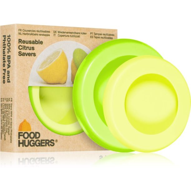 Food Huggers Set of 2 Food Huggers комплект силиконови капаци 2 бр.