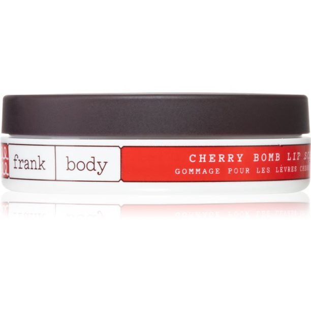 Frank Body Lip Care Cherry Bomb захарен пилинг за устни 15 мл.