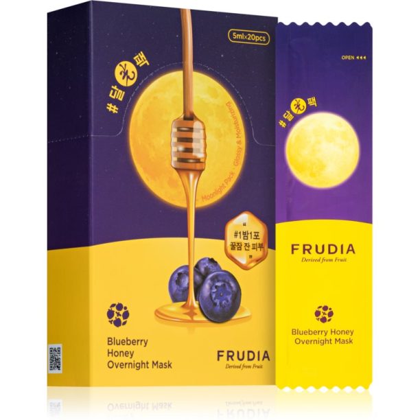 Frudia Honey Blueberry нощна хидратираща маска за чувствителна и суха кожа 20x5 мл.