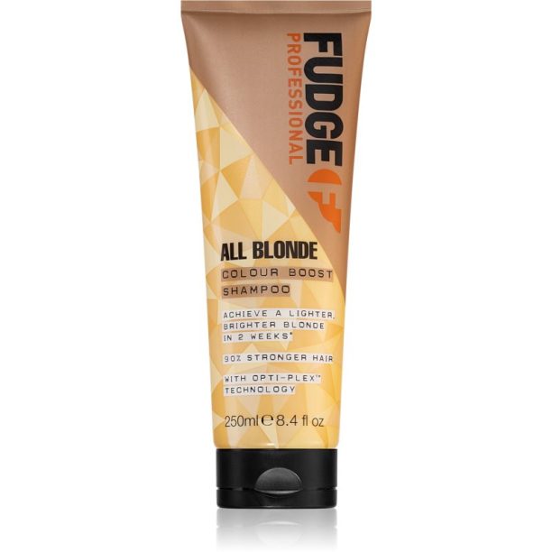 Fudge All Blonde Colour Boost Shampoo съживяващ шампоан за озаряване на коса без блясък за руса коса 250 мл. на ниска цена