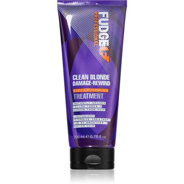 Fudge Clean Blonde Damage Rewind Conditioner лилав балсам 200 мл. на ниска цена