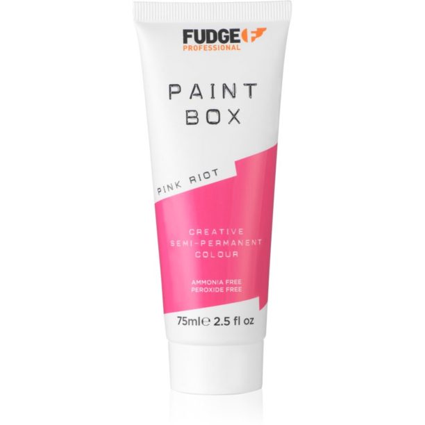 Fudge Paintbox полу-перманента боя за коса За коса цвят Pink Riot 75 мл. на ниска цена