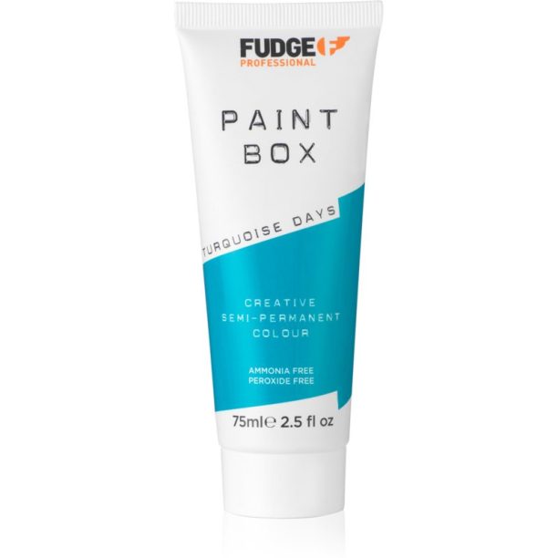 Fudge Paintbox полу-перманента боя за коса За коса цвят Turquoise Days 75 мл. на ниска цена