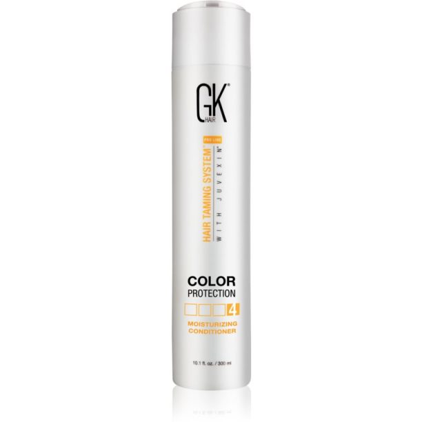 GK Hair Moisturizing Color Protection хидратиращ балсам за защита на цвета за блясък и мекота на косата 300 мл.