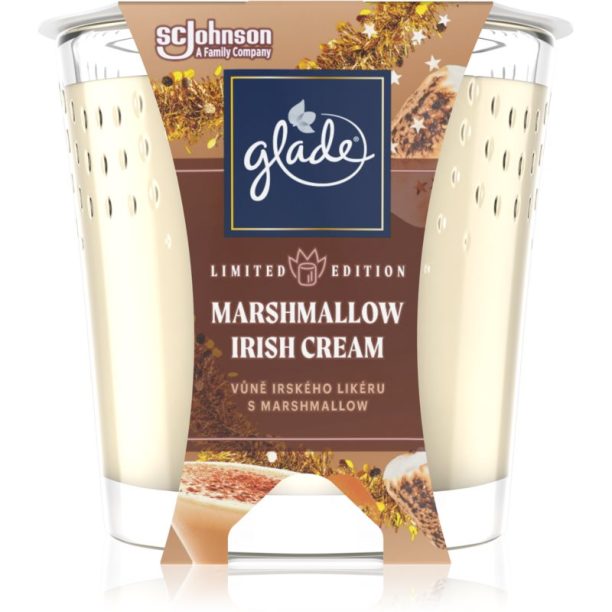 GLADE Irish Cream ароматна свещ 129 гр.