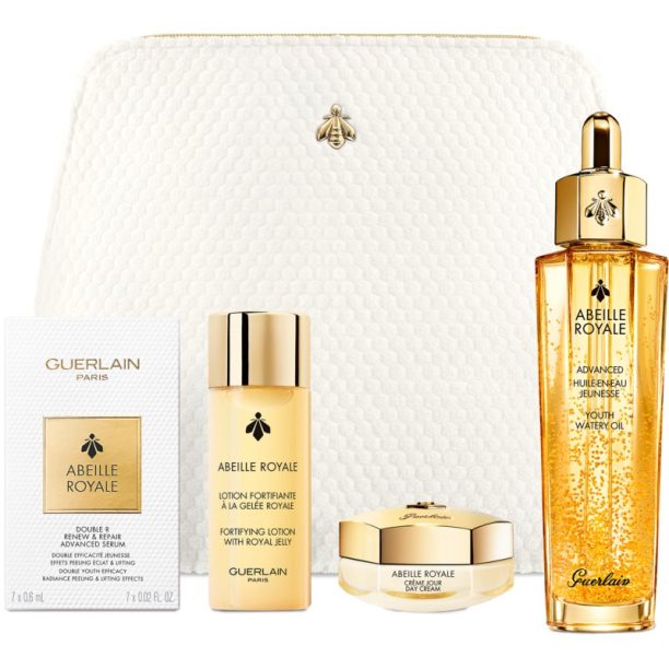 GUERLAIN Abeille Royale Advanced Youth Watery Oil Age-Defying Programme комплект за грижа за лице на ниска цена