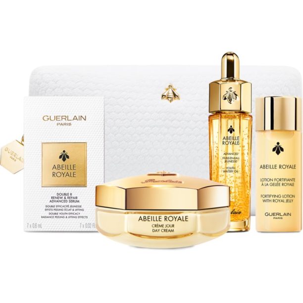 GUERLAIN Abeille Royale Day Cream Age-Defying Programme комплект за грижа за лице на ниска цена