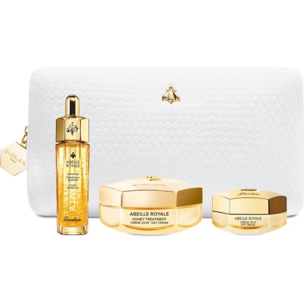 GUERLAIN Abeille Royale Day Cream Age-Defying Programme комплект за грижа за лице