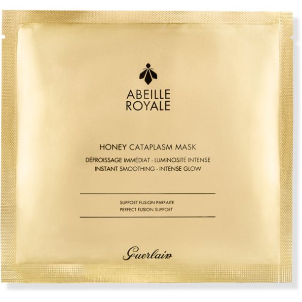 GUERLAIN Abeille Royale Honey Cataplasm Mask платнена маска с хидратиращ и изглаждащ ефект 4 бр. на ниска цена