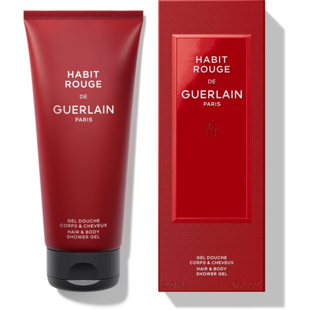 GUERLAIN Habit Rouge душ гел  за мъже 200 мл. на ниска цена