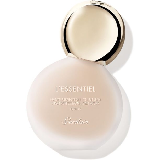 GUERLAIN L’Essentiel High Perfection Foundation дълготраен матиращ фон дьо тен SPF 15 цвят 00C Porcelain Cool 30 мл. на ниска цена