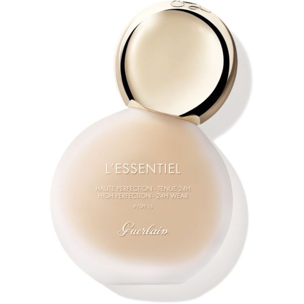 GUERLAIN L’Essentiel High Perfection Foundation дълготраен матиращ фон дьо тен SPF 15 цвят 01W Very Light Warm 30 мл. на ниска цена