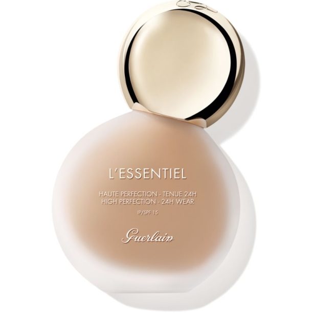 GUERLAIN L’Essentiel High Perfection Foundation дълготраен матиращ фон дьо тен SPF 15 цвят 045N Amber 30 мл. на ниска цена