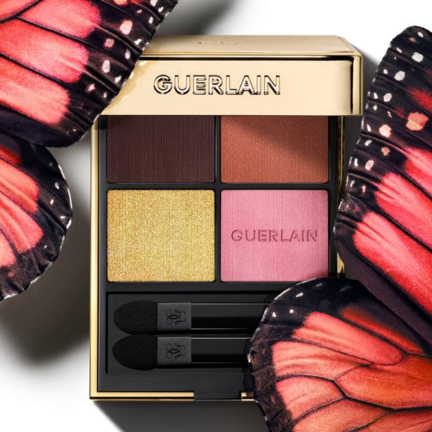 GUERLAIN Ombres G палитра от сенки за очи цвят 555 Metal Butterfly 6 гр. купи на топ цена