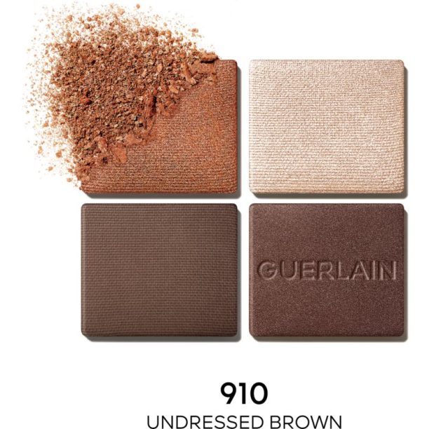 GUERLAIN Ombres G палитра от сенки за очи цвят 910 Undressed Brown 8