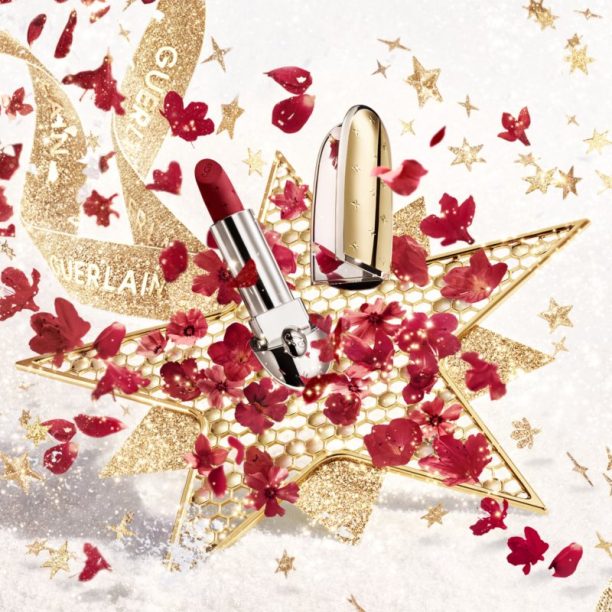 GUERLAIN Rouge G de Guerlain Luxurious Velvet луксозно червило лимитирано издание цвят 777 Berry Alchemy 3