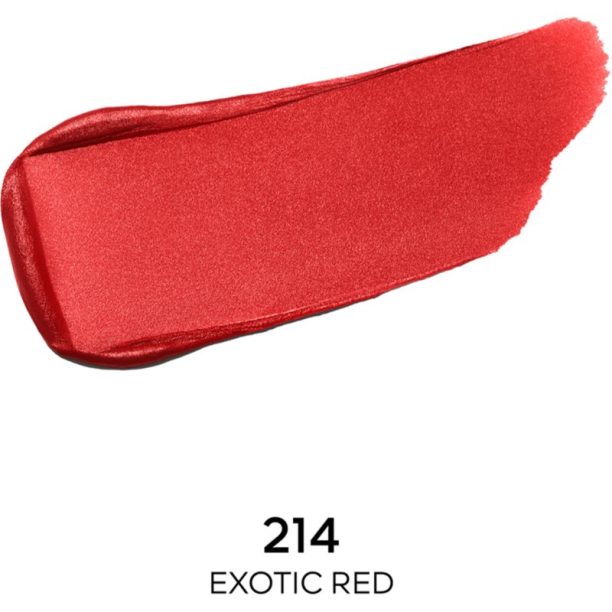 GUERLAIN Rouge G de Guerlain луксозно червило цвят 214 Exotic Red Velvet Metal 3