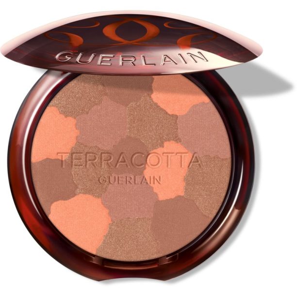 GUERLAIN Terracotta Light бронзираща озаряваща пудра цвят 05 Deep Warm 10 гр.