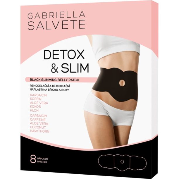 Gabriella Salvete Belly Patch Detox Slimming ремоделираща лепенка за корем и хълбоци 8 бр.