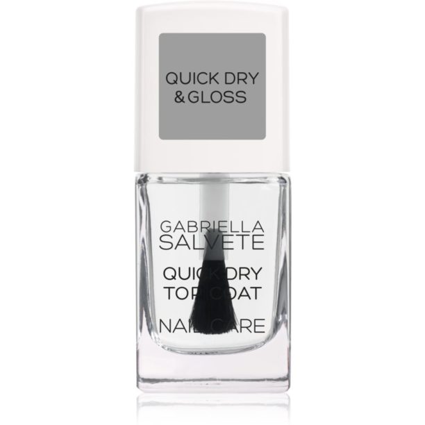 Gabriella Salvete Nail Care Quick Dry & Gloss бързосъхнещ топ лак 11 мл.