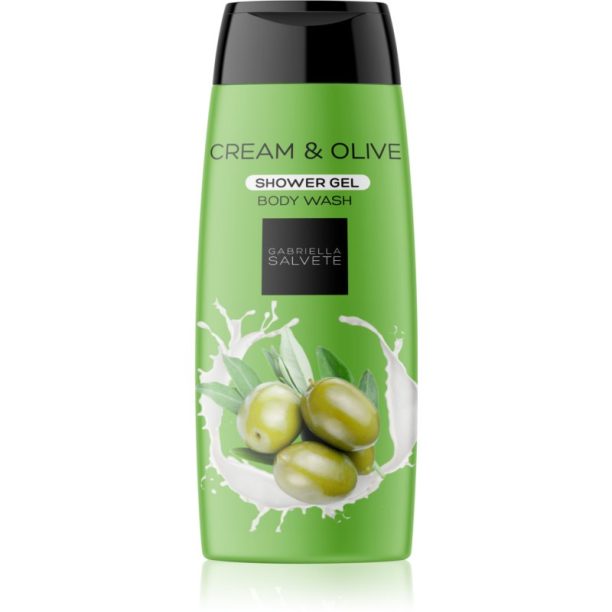 Gabriella Salvete Shower Gel Cream & Olive нежен душ гел за жени 250 мл.