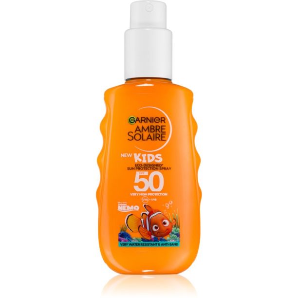 Garnier Ambre Solaire Kids спрей за тен за деца SPF 50+ 150 мл. на ниска цена