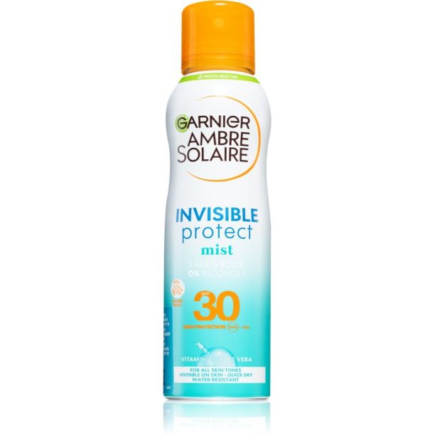 Garnier Ambre Solaire мъгла за тен в спрей SPF 30 200 мл.